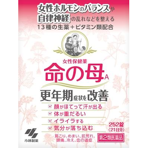 小林製薬｜命の母A 252錠｜ｲﾉﾁﾉﾊﾊA N252T