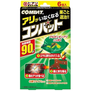 金鳥|アリがいなくなるコンバット 6個入|アリガイナクナルコンバツト 6コイリ 金鳥|アリがいなくなるコンバット 6個入|アリガイナクナルコンバツト 6コイリ