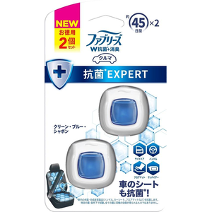 ファブリーズ 車専用消臭芳香剤 抗菌エキスパート クリーン ブルー シャボン 2 2ml 2個パック Joshin Webショップ 通販 ｐ ｇｊａｐａｎ Fクリツプbシャボン2 2mlx2p