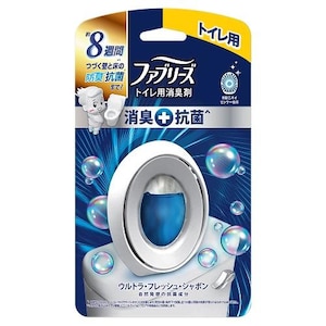Ｐ＆ＧＪａｐａｎ｜ファブリーズＷ消臭 トイレ用消臭剤＋抗菌 ウルトラ・フレッシュ・シャボン｜ﾌｱﾌﾞﾘ-ｽﾞﾄｲﾚﾖｳｼﾔﾎﾞﾝ