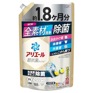 Ｐ＆ＧＪａｐａｎ｜アリエールジェル除菌プラスつめかえウルトラジャンボサイズ 1400g｜ALｼﾞｴﾙｼﾞﾖｷﾝｶｴUJ1400