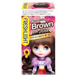 フレッシュライト ミルキーヘアカラー ショコラブラウン