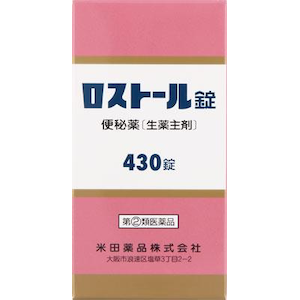 米田薬品｜ロストール錠 430錠｜ﾛｽﾄ-ﾙｼﾞﾖｳ430T