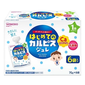 �A�T�q�O���[�v�H�i�b�a���� �͂��߂ẴJ���s�X�W���� 70g�~6�bʼ���ɶ��߽����6P