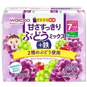 �A�T�q�O���[�v�H�i�b�a���� ���������ʎ� �Â���������Ԃǂ��~�b�N�X�{�S 125ml�~3�{�b�޸�޸�������޳�¸�