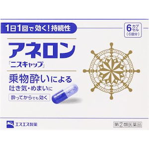 エスエス製薬｜アネロン「ニスキャップ」 6cp｜ｱﾈﾛﾝ ﾆｽｷﾔﾂﾌﾟ 6P