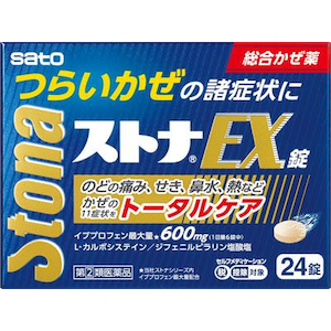佐藤製薬｜ストナEX錠 24錠｜ｽﾄﾅEX 24T