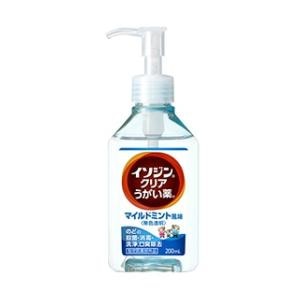 シオノギヘルスケア｜イソジンクリアうがい薬M（マイルドミント風味）200mL｜ｲｿｼﾞﾝｸﾘｱｳｶﾞｲM200ML
